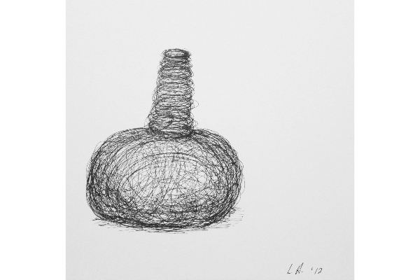 Drawn into Life XVI, ink on Canson Bristol, 10x10 in.